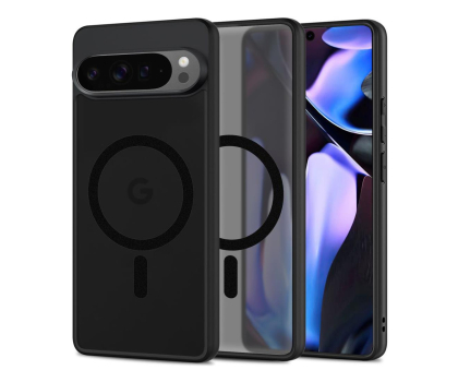 Etui do telefonów TECH-PROTECT MagMat MagSafe do Google Pixel 9 / Pixel 9 Pro matte black 5906302375042